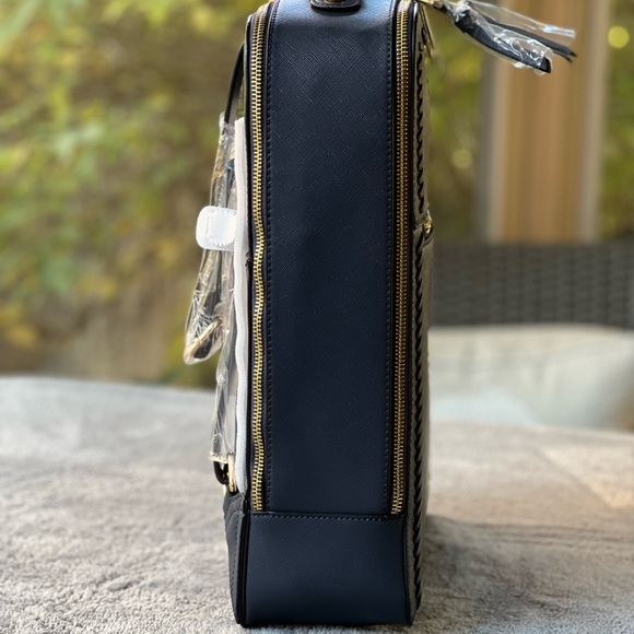 Kaya 15 inch laptop backpack in deep sea - Picture 5 of 8